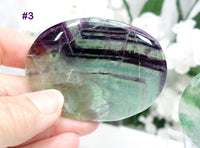 Rainbow Fluorite Palmstones