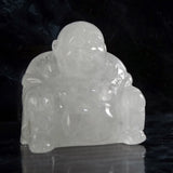 clear quartz buddha