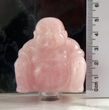 Rose Quartz Buddha - Heart Chakra Stone Healing Crystal