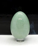 Green Aventurine Egg & Tumblestones - Heart Chakra Stone - Crystal Healing Set for Luck