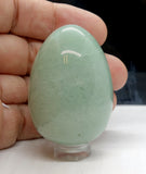 Green Aventurine Egg & Tumblestones - Heart Chakra Stone - Crystal Healing Set for Luck